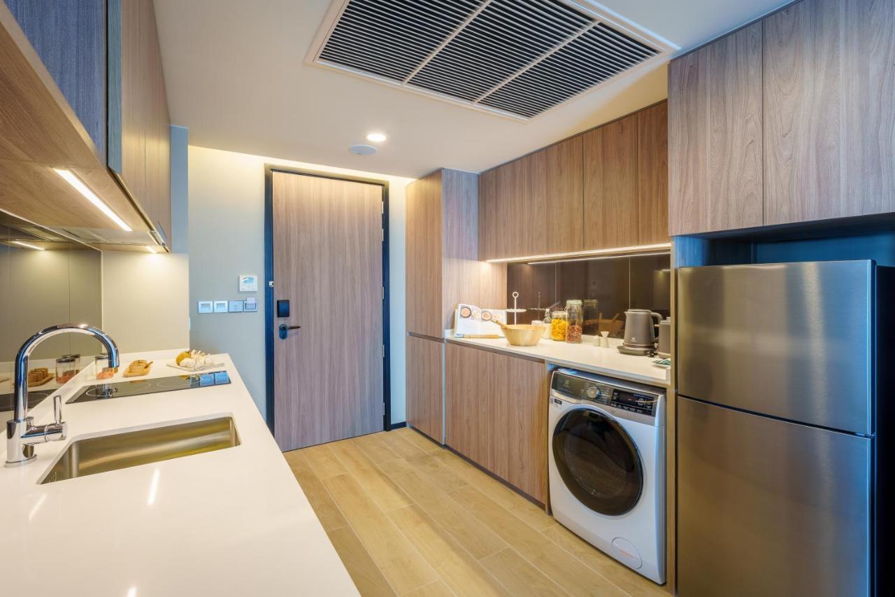 Somerset Патая Екстериор снимка A kitchen in a 3-bedroom unit